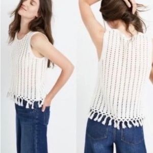 Madewell Crochet top